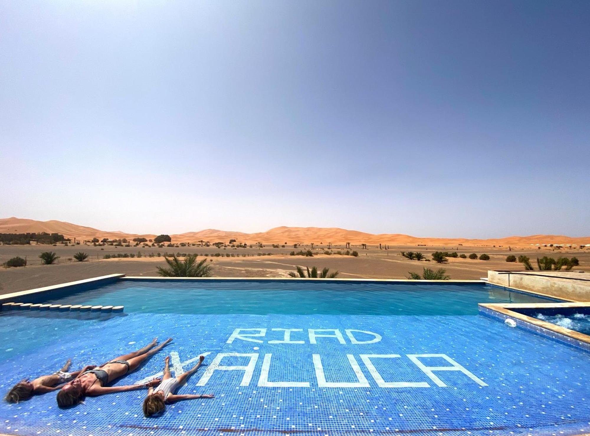 Hotel Riad Xaluca Мерзуга Экстерьер фото