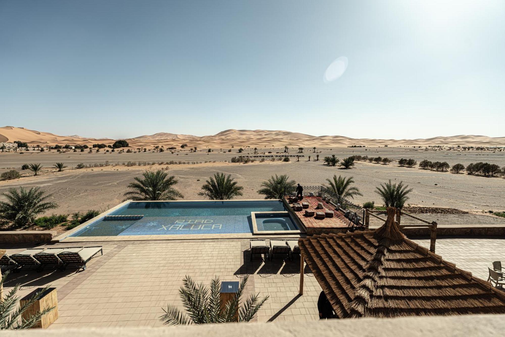 Hotel Riad Xaluca Мерзуга Экстерьер фото